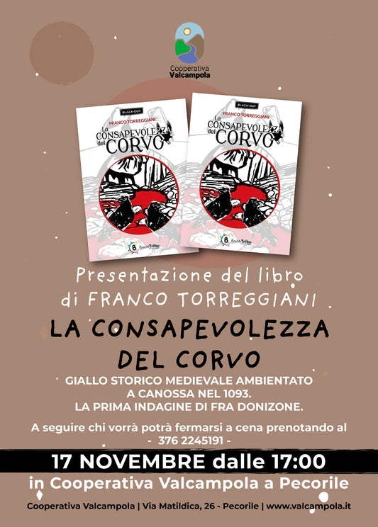 Franco Torreggiani presenta La consapevolezza del corvo